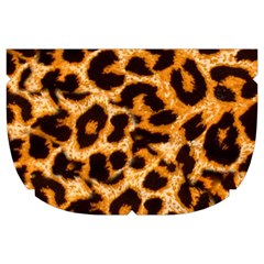 Leopard Skin Texture Macro, Brown Make Up Case (Large) from ArtsNow.com Side Right