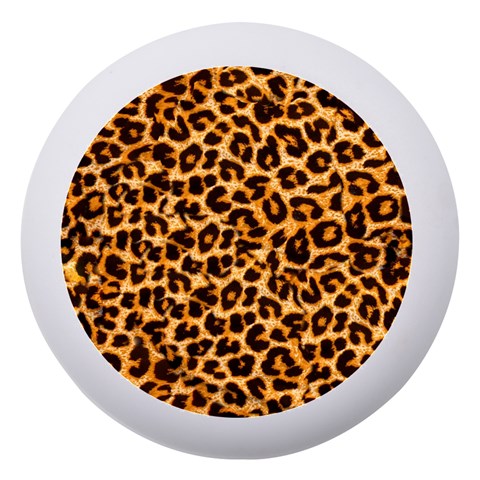 Leopard Skin Texture Macro, Brown Dento Box with Mirror from ArtsNow.com Front