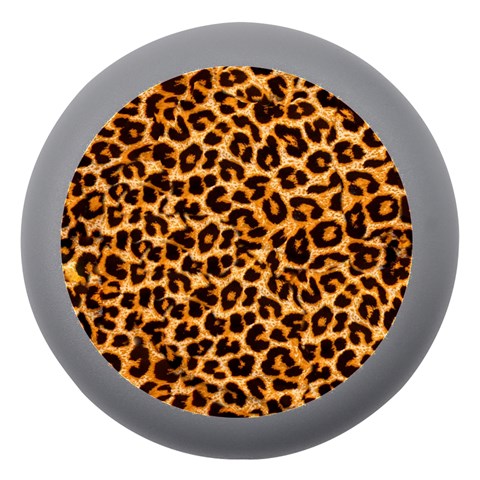 Leopard Skin Texture Macro, Brown Dento Box with Mirror from ArtsNow.com Front