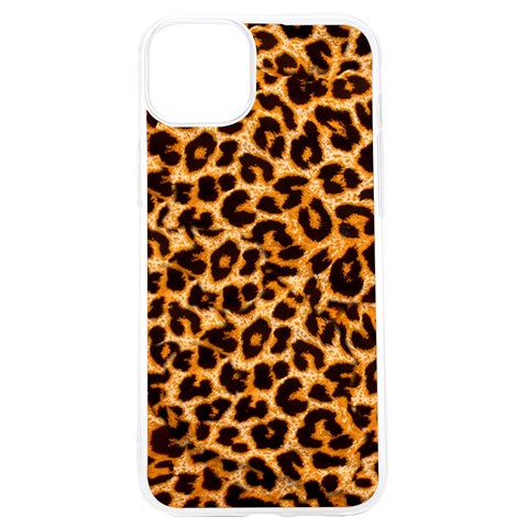 Leopard Skin Texture Macro, Brown iPhone 15 Pro TPU UV Print Case from ArtsNow.com Front