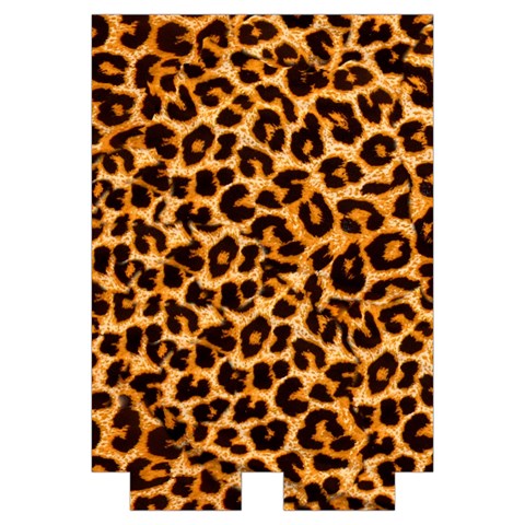 Leopard Skin Texture Macro, Brown Automatic Folding Umbrella with Case (Large) from ArtsNow.com Case