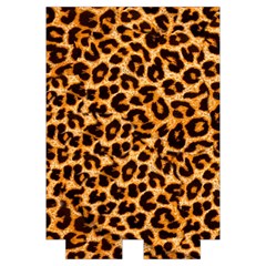 Leopard Skin Texture Macro, Brown Automatic Folding Umbrella with Case (Large) from ArtsNow.com Case