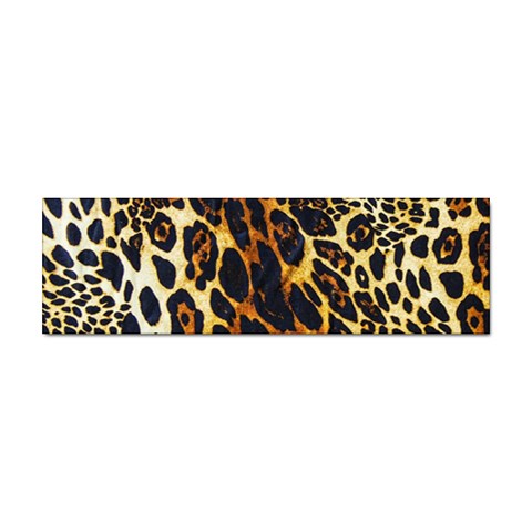 Leopard Skin Texture, Macro, Brown Sticker (Bumper) from ArtsNow.com Front