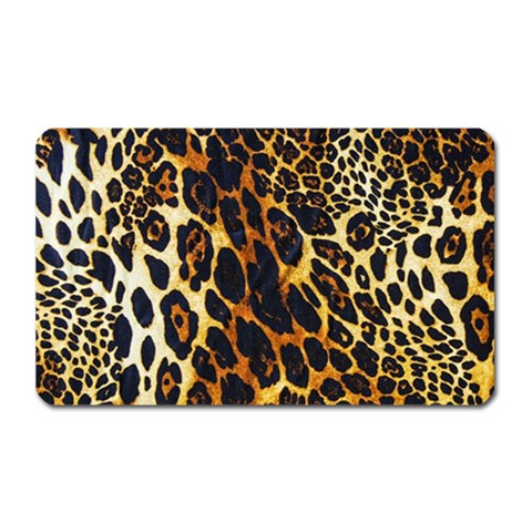 Leopard Skin Texture, Macro, Brown Magnet (Rectangular) from ArtsNow.com Front