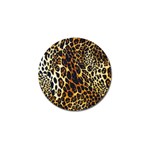 Leopard Skin Texture, Macro, Brown Golf Ball Marker (4 pack)