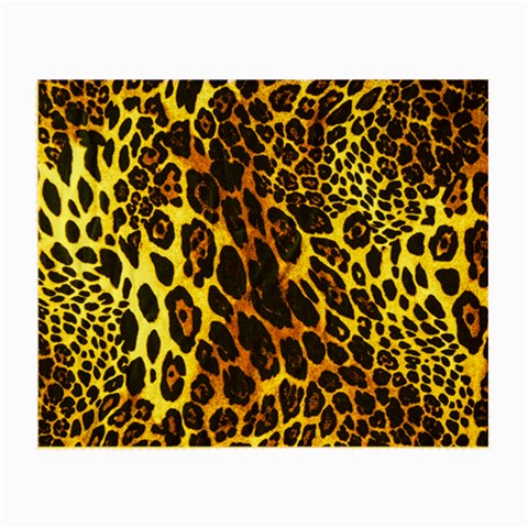 Leopard Skin Texture, Macro, Brown Small Glasses Cloth from ArtsNow.com Front