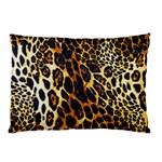 Leopard Skin Texture, Macro, Brown Pillow Case