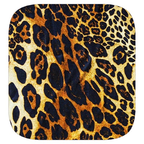 Leopard Skin Texture, Macro, Brown Toiletries Pouch from ArtsNow.com Side Right