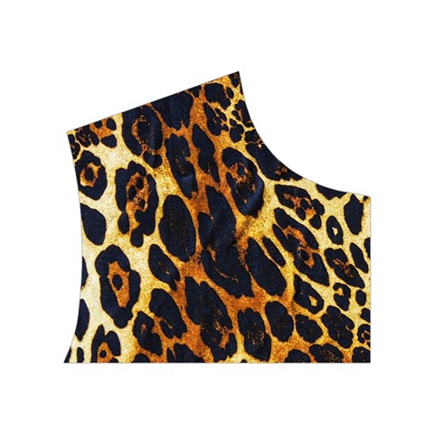 Leopard Skin Texture, Macro, Brown Women s Button Up Vest from ArtsNow.com Top Right