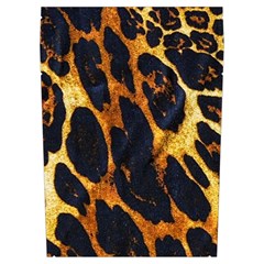 Leopard Skin Texture, Macro, Brown Everyday Shoulder Bag with Pouch Bag from ArtsNow.com Left Pocket