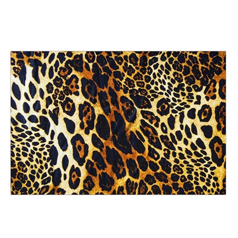 Leopard Skin Texture, Macro, Brown Waist Pouch (Large) from ArtsNow.com Loop