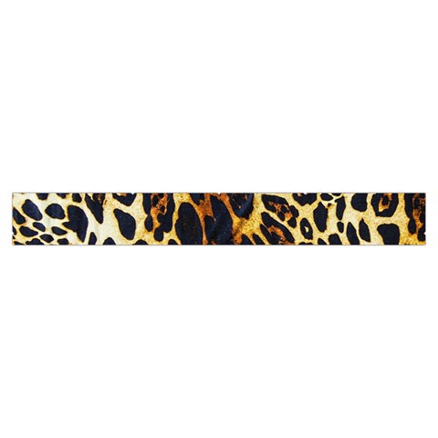 Leopard Skin Texture, Macro, Brown Make Up Case (Small) from ArtsNow.com Zipper Tape Front