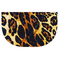 Leopard Skin Texture, Macro, Brown Make Up Case (Medium) from ArtsNow.com Side Right