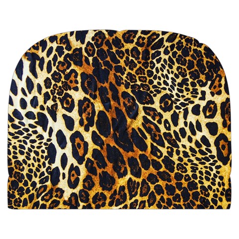 Leopard Skin Texture, Macro, Brown Make Up Case (Large) from ArtsNow.com Front