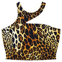 Leopard Skin Texture, Macro, Brown Cut Out Top from ArtsNow.com Front