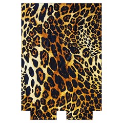 Leopard Skin Texture, Macro, Brown Automatic Folding Umbrella with Case (Medium) from ArtsNow.com Case