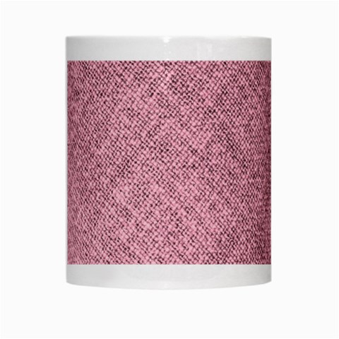 Pink Fabric Texture, Knitted Pink Texture, White Mug from ArtsNow.com Center