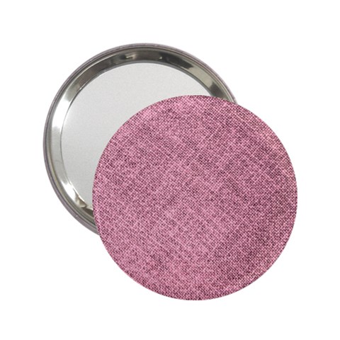 Pink Fabric Texture, Knitted Pink Texture, 2.25  Handbag Mirrors from ArtsNow.com Front