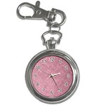 Pink Fabric Texture, Knitted Pink Texture, Key Chain Watches