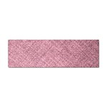 Pink Fabric Texture, Knitted Pink Texture, Sticker Bumper (10 pack)