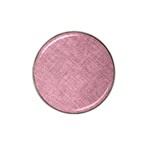 Pink Fabric Texture, Knitted Pink Texture, Hat Clip Ball Marker (4 pack)