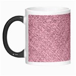 Pink Fabric Texture, Knitted Pink Texture, Morph Mug