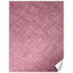 Pink Fabric Texture, Knitted Pink Texture, Canvas 12  x 16 