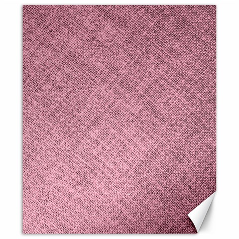 Pink Fabric Texture, Knitted Pink Texture, Canvas 20  x 24  from ArtsNow.com 19.57 x23.15  Canvas - 1