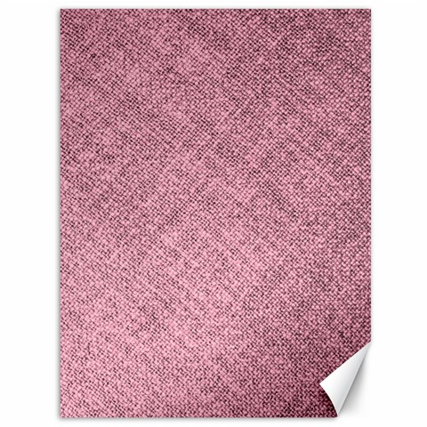 Pink Fabric Texture, Knitted Pink Texture, Canvas 36  x 48  from ArtsNow.com 35.26 x46.15  Canvas - 1