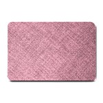 Pink Fabric Texture, Knitted Pink Texture, Small Doormat