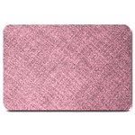 Pink Fabric Texture, Knitted Pink Texture, Large Doormat