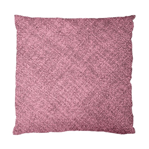 Pink Fabric Texture, Knitted Pink Texture, Standard Cushion Case (One Side) from ArtsNow.com Front