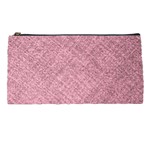 Pink Fabric Texture, Knitted Pink Texture, Pencil Case