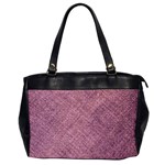 Pink Fabric Texture, Knitted Pink Texture, Oversize Office Handbag