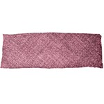 Pink Fabric Texture, Knitted Pink Texture, Body Pillow Case Dakimakura (Two Sides)