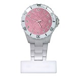 Pink Fabric Texture, Knitted Pink Texture, Plastic Nurses Watch