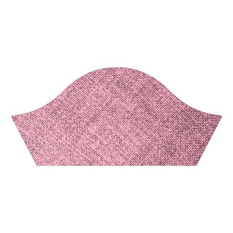 Pink Fabric Texture, Knitted Pink Texture, Cotton Crop Top from ArtsNow.com Left Sleeve