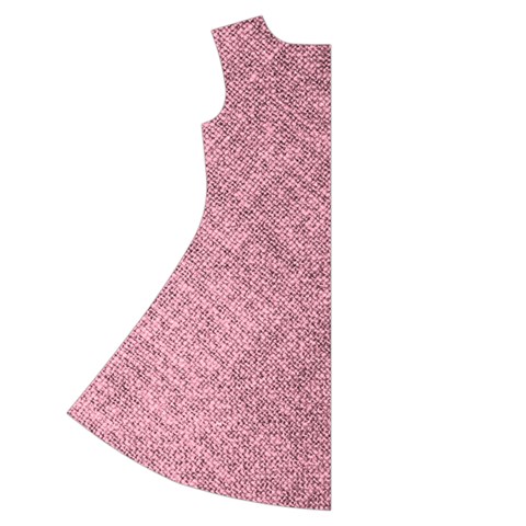 Pink Fabric Texture, Knitted Pink Texture, Short Sleeve V Back Left