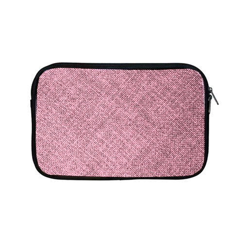 Pink Fabric Texture, Knitted Pink Texture, Apple MacBook Pro 13  Zipper Case from ArtsNow.com Front