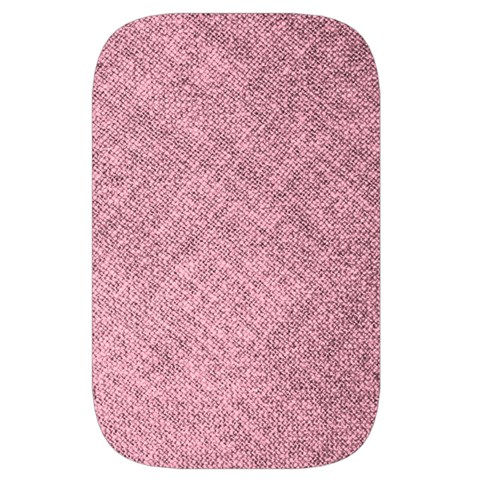 Pink Fabric Texture, Knitted Pink Texture, Waist Pouch (Large) from ArtsNow.com Front