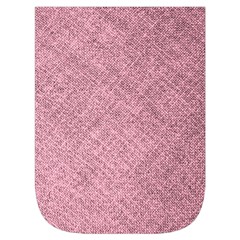 Pink Fabric Texture, Knitted Pink Texture, Waist Pouch (Large) from ArtsNow.com Front Pocket