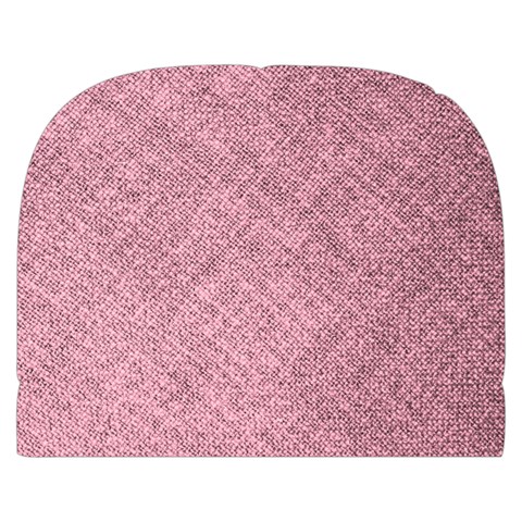 Pink Fabric Texture, Knitted Pink Texture, Make Up Case (Small) from ArtsNow.com Back