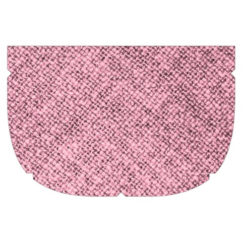 Pink Fabric Texture, Knitted Pink Texture, Make Up Case (Small) from ArtsNow.com Side Left