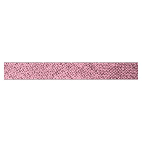 Pink Fabric Texture, Knitted Pink Texture, Make Up Case (Small) from ArtsNow.com Zipper Tape Front