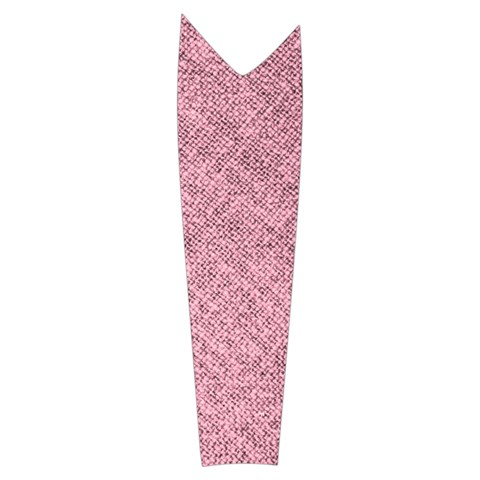 Pink Fabric Texture, Knitted Pink Texture, Women s Long Sleeve Raglan T Left Sleeve Side