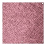 Pink Fabric Texture, Knitted Pink Texture, Banner and Sign 3  x 3 