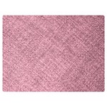 Pink Fabric Texture, Knitted Pink Texture, Premium Plush Fleece Blanket (Extra Small)