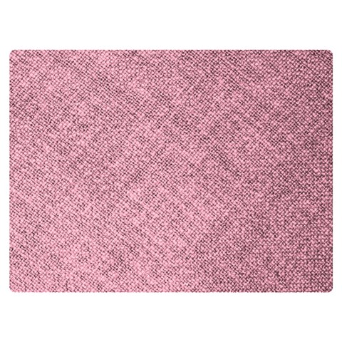 Pink Fabric Texture, Knitted Pink Texture, Two Sides Premium Plush Fleece Blanket (Baby Size) from ArtsNow.com 40 x30  Blanket Front