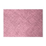 Pink Fabric Texture, Knitted Pink Texture, Crystal Sticker (A4)