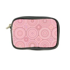 Pink Retro Texture With Circles, Retro Circles Background, Coin Purse from ArtsNow.com Front